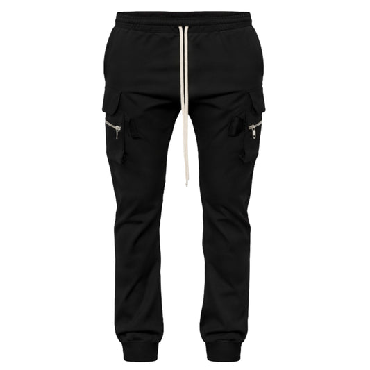 Rick Owens Black Hollywood Mastadon Cargo Pants