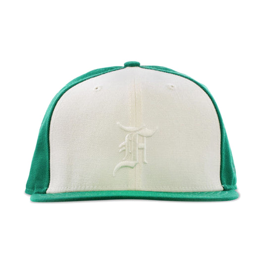 Fear of God Essentials x New Era 59Fifty Fitted Cap Green/White (Size 7)