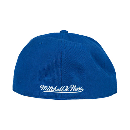 Mitchell & Ness Maple Leafs Team Ground Fitted Hat Blue (Size 7 7/8)
