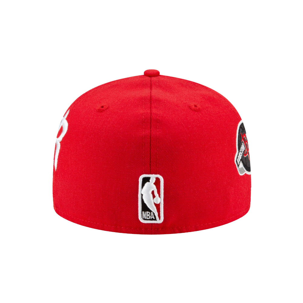 New Era Houston Rockets Icon 2.0 59FIFTY Fitted Hat Red (Size 8)