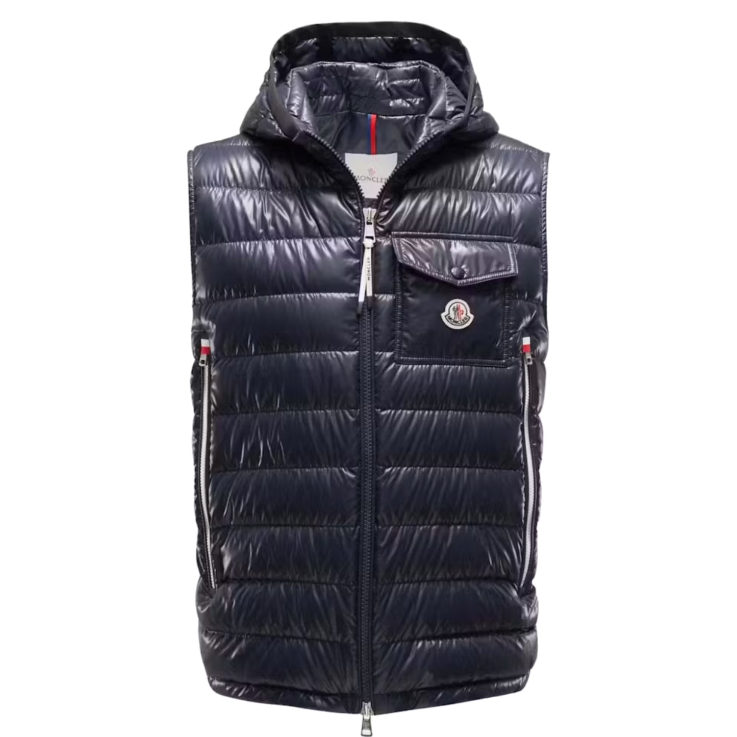 Moncler Ragot Hooded Vest Night Blue