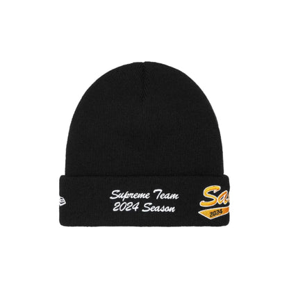 Supreme New Era Salvation Beanie Black