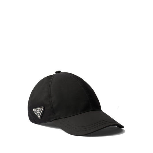 Prada Re-Nylon Baseball Cap Black