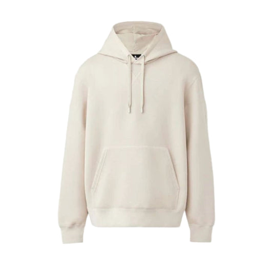 Mackage Krys Pullover Hoodie with Velvet Embroidery Cream