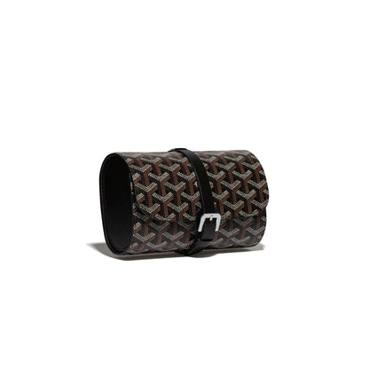 Goyard Double Travel Watch Case Black