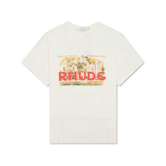 Rhude City T-Shirt Vintage White