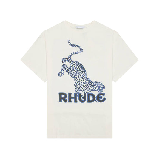 Rhude Leopard T-Shirt White