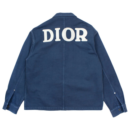 Dior 1947 Denim Shirt Jacket Blue