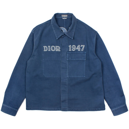 Dior 1947 Denim Shirt Jacket Blue