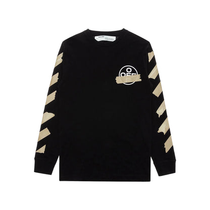 Off-White Tape L/S T-Shirt Black