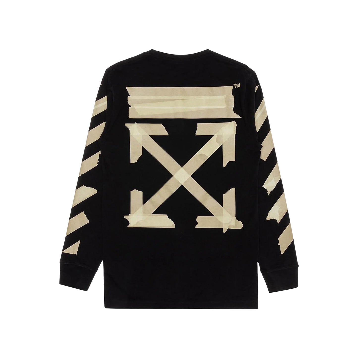 Off-White Tape L/S T-Shirt Black