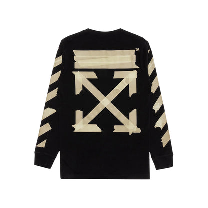 Off-White Tape L/S T-Shirt Black