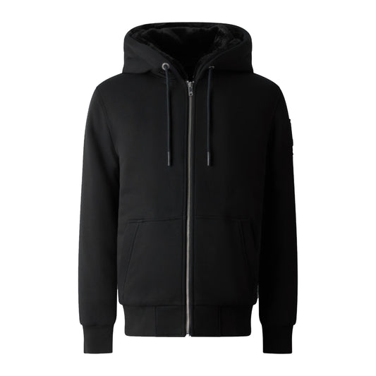 Moose Knuckles Classic Bunny Hooded Jacket Black