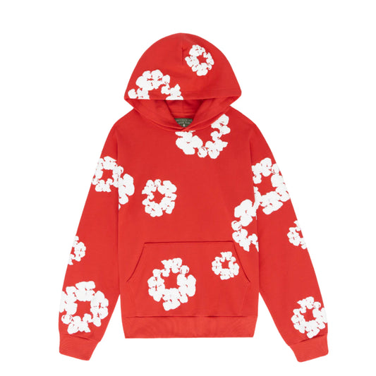 Denim Tears The Cotton Wreath Hoodie Red