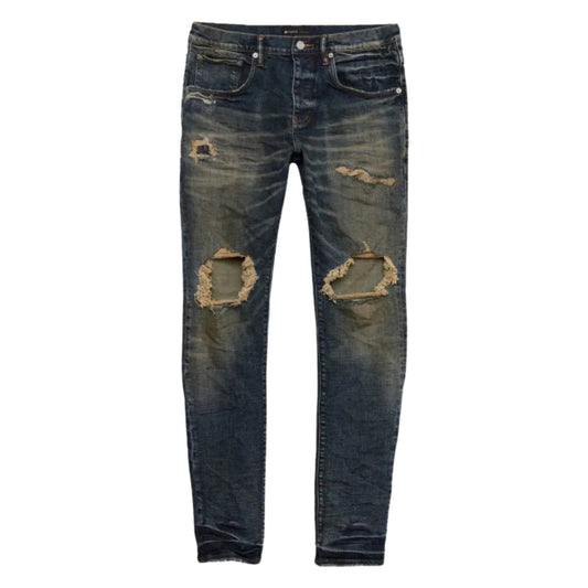 Purple Brand Distressed Jeans Dark Indigo