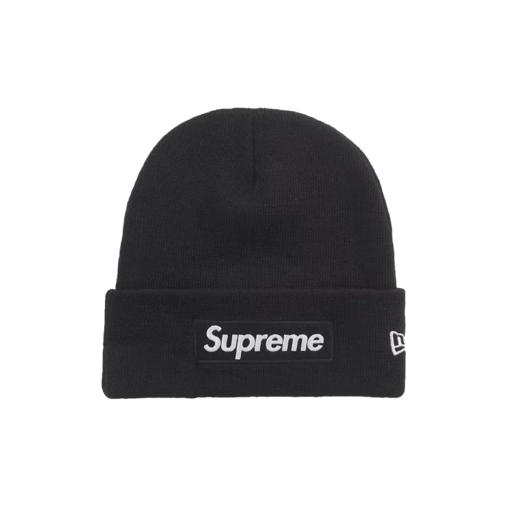 Supreme New Era Box Logo Beanie Black (FW25)