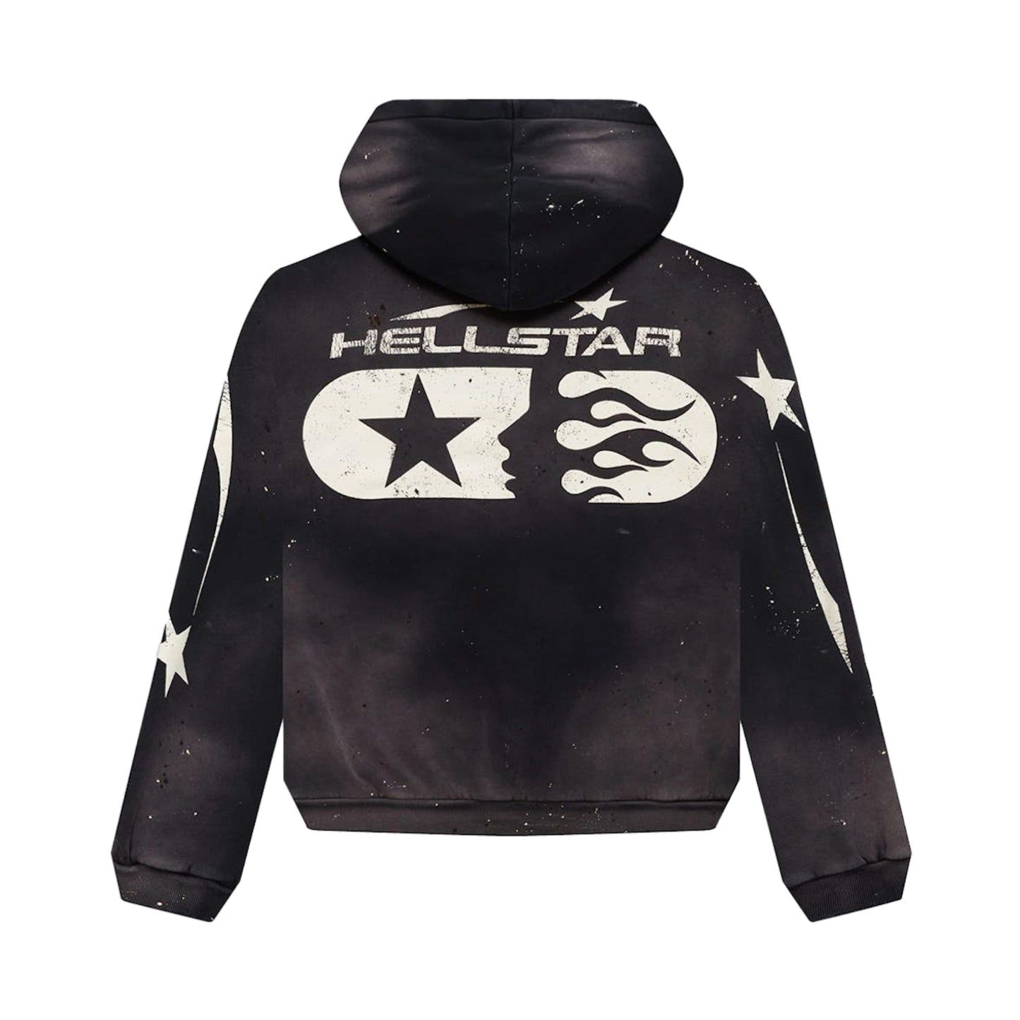 Hellstar Studios Zip Hoodie Black