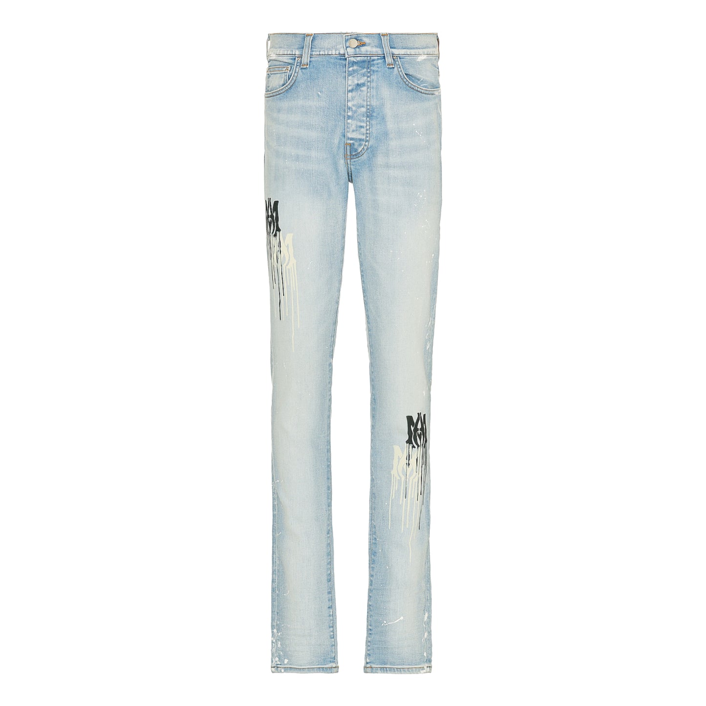 Amiri MA Stencil Jean Light Indigo
