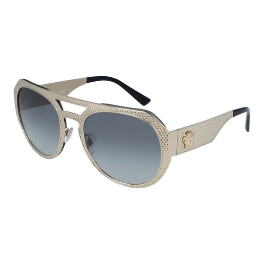 Versace Medusa Aviator Sunglasses Black/Gold (VE2175-125211)