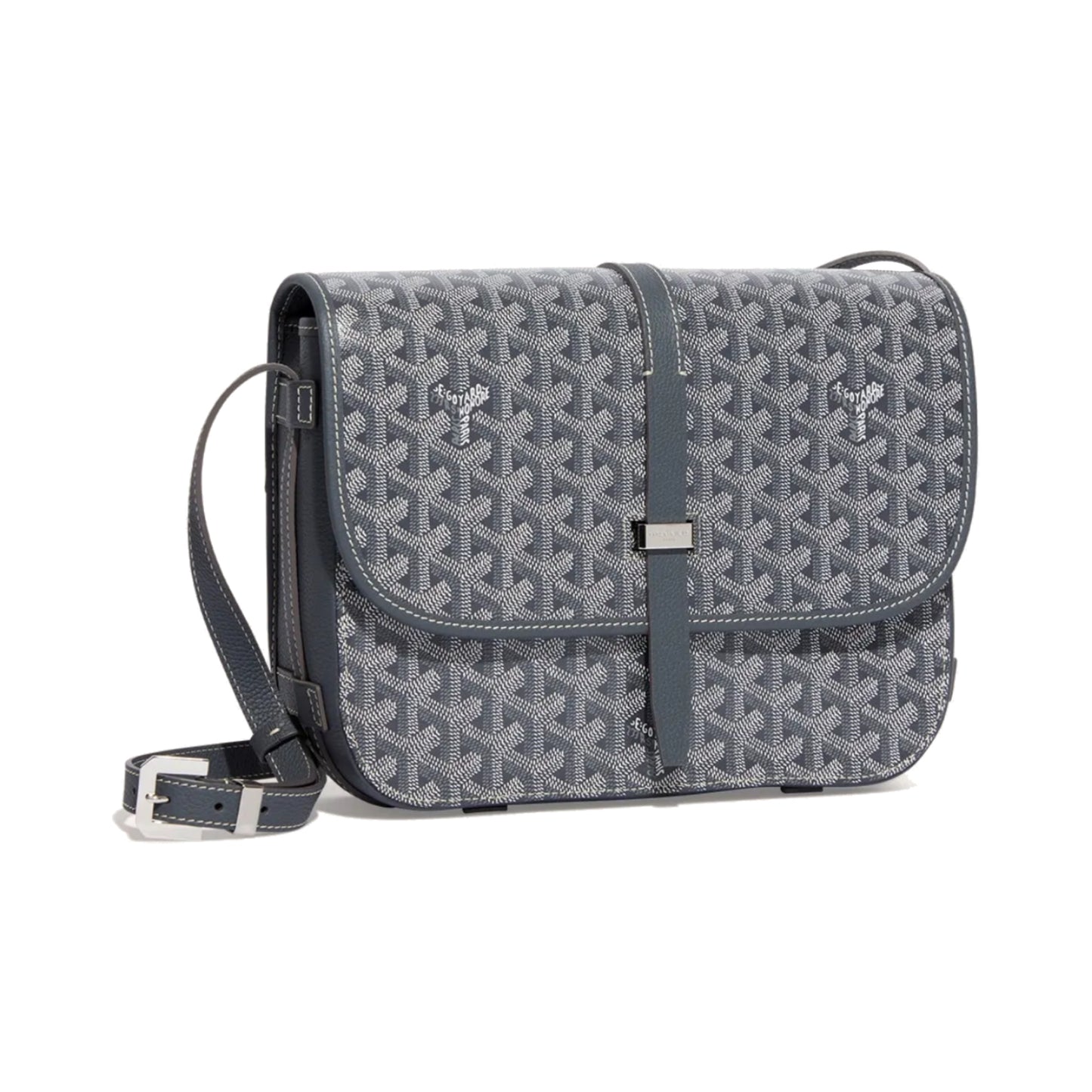 Goyard Belvedere MM Bag Grey