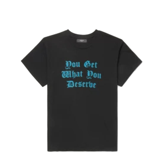 Amiri You Get What You Deserve Shirt Black/Blue