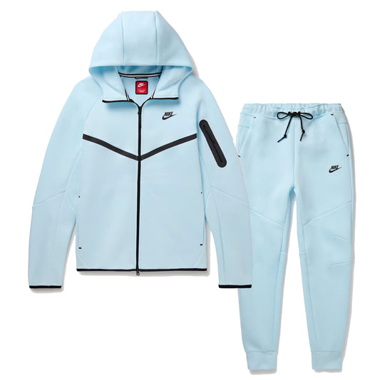 Nike Sportswear Tech Fleece Full Set Tracksuit Glacier Blue