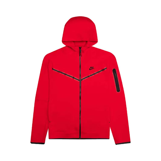 Nike Sportswear Tech Fleece Full-Zip Hoodie University Red
