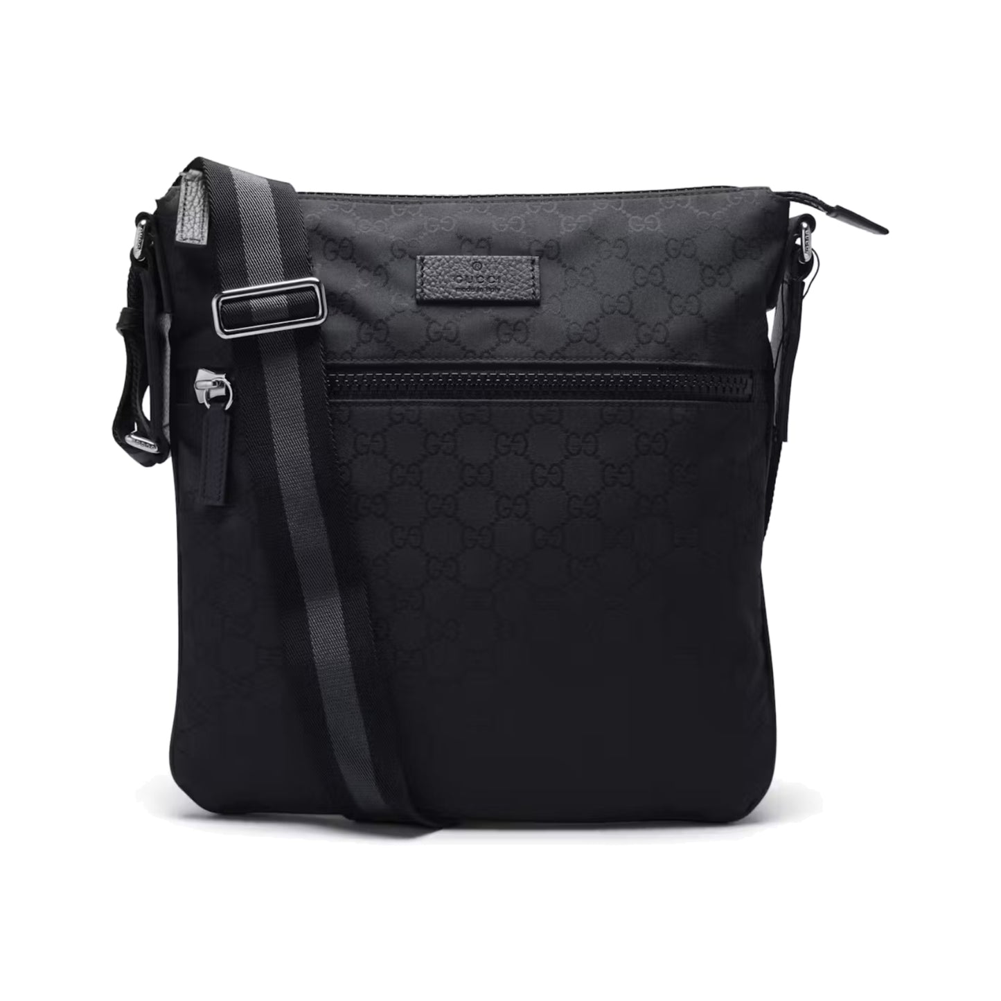 Gucci GG Messenger Bag Small Guccissima Black