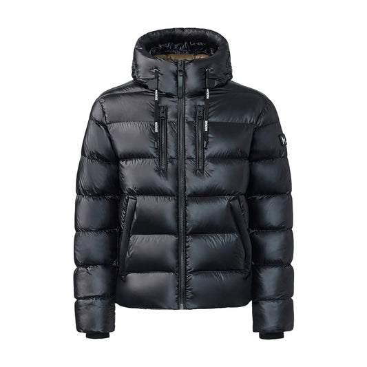 Mackage Victor Lustrous Down Jacket Black