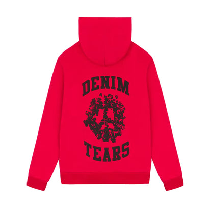 Denim Tears Denim University Zip Hoodie Red