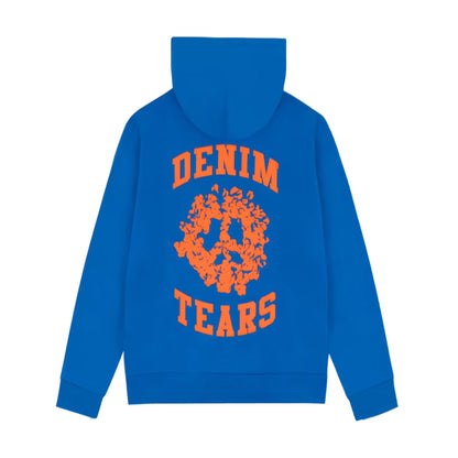 Denim Tears Denim University Zip Hoodie Royal Blue