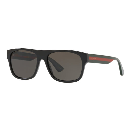 Gucci Acetate Web Square Sunglasses Black (GG0340S-006)