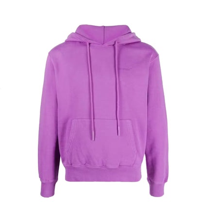 Off-White Diag-Print Pullover Hoodie Purple