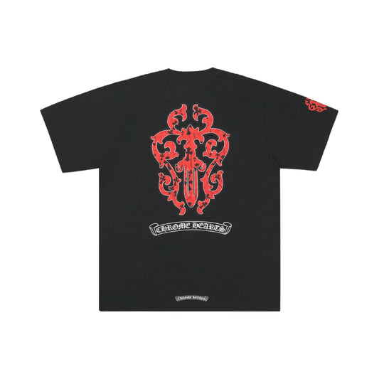 Chrome Hearts Dagger T-Shirt Black/Red