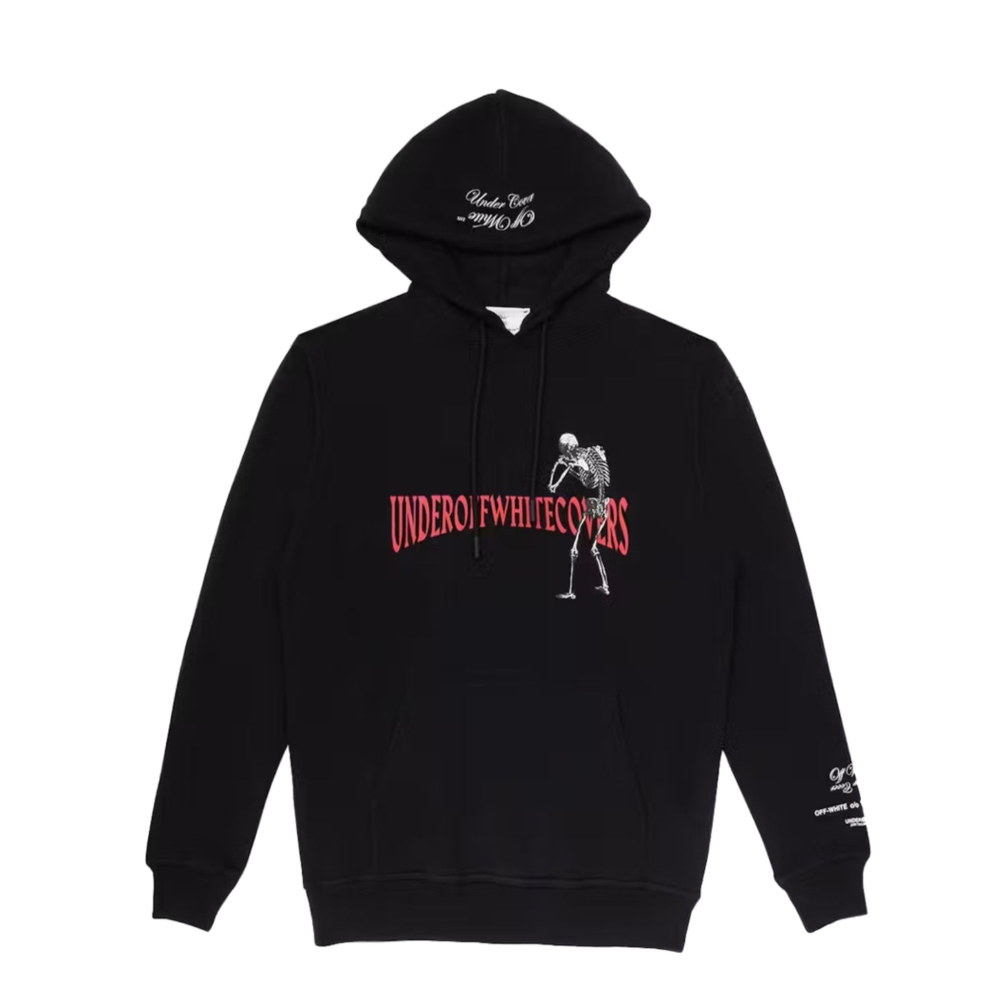 Off-White Undercover Skeleton Reversible Hoodie Black/Multicolor