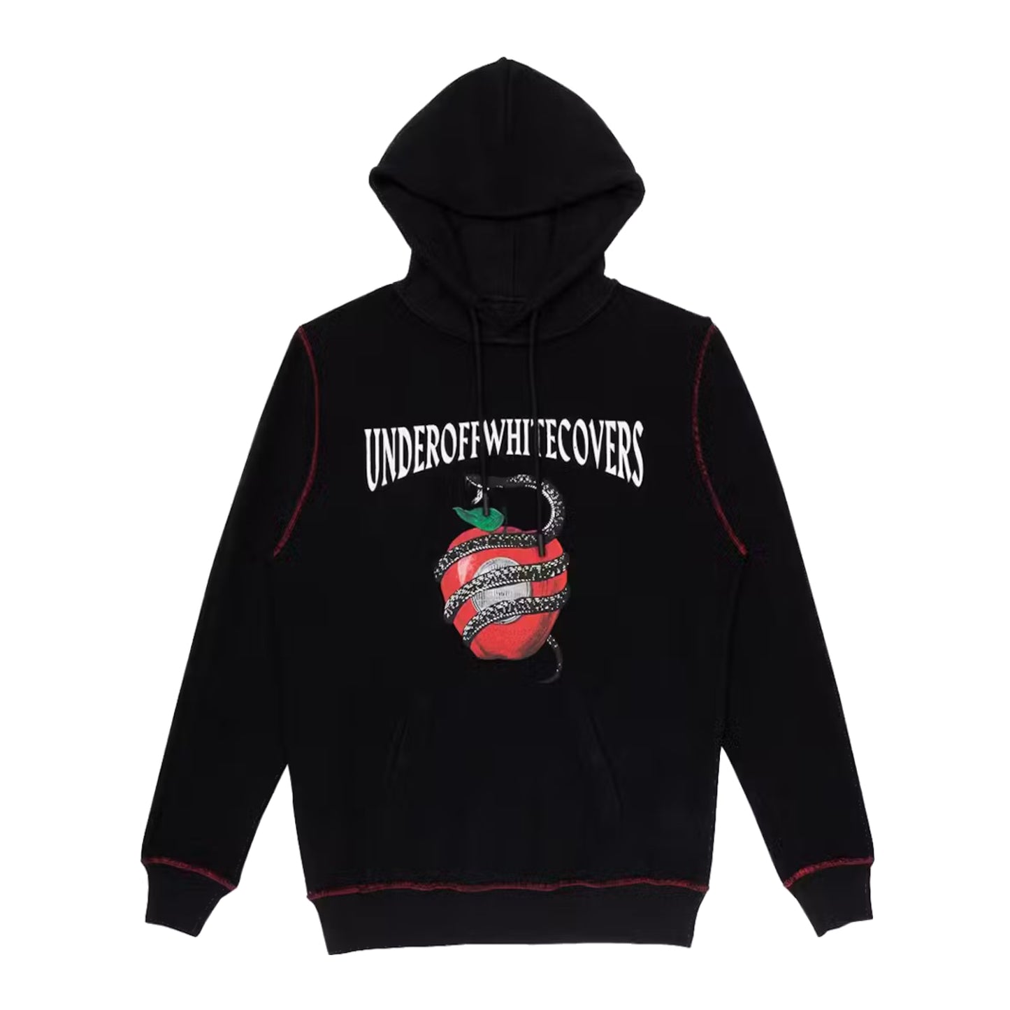 Off-White Undercover Skeleton Reversible Hoodie Black/Multicolor