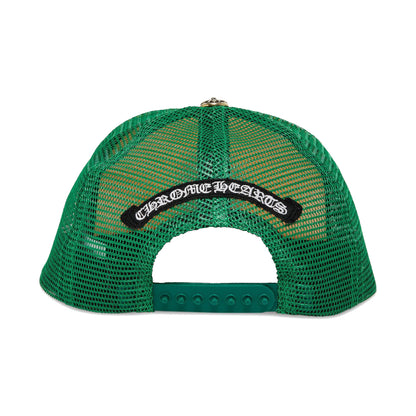 Chrome Hearts x Matty Boy Sex Records Smiley Trucker Hat Yellow