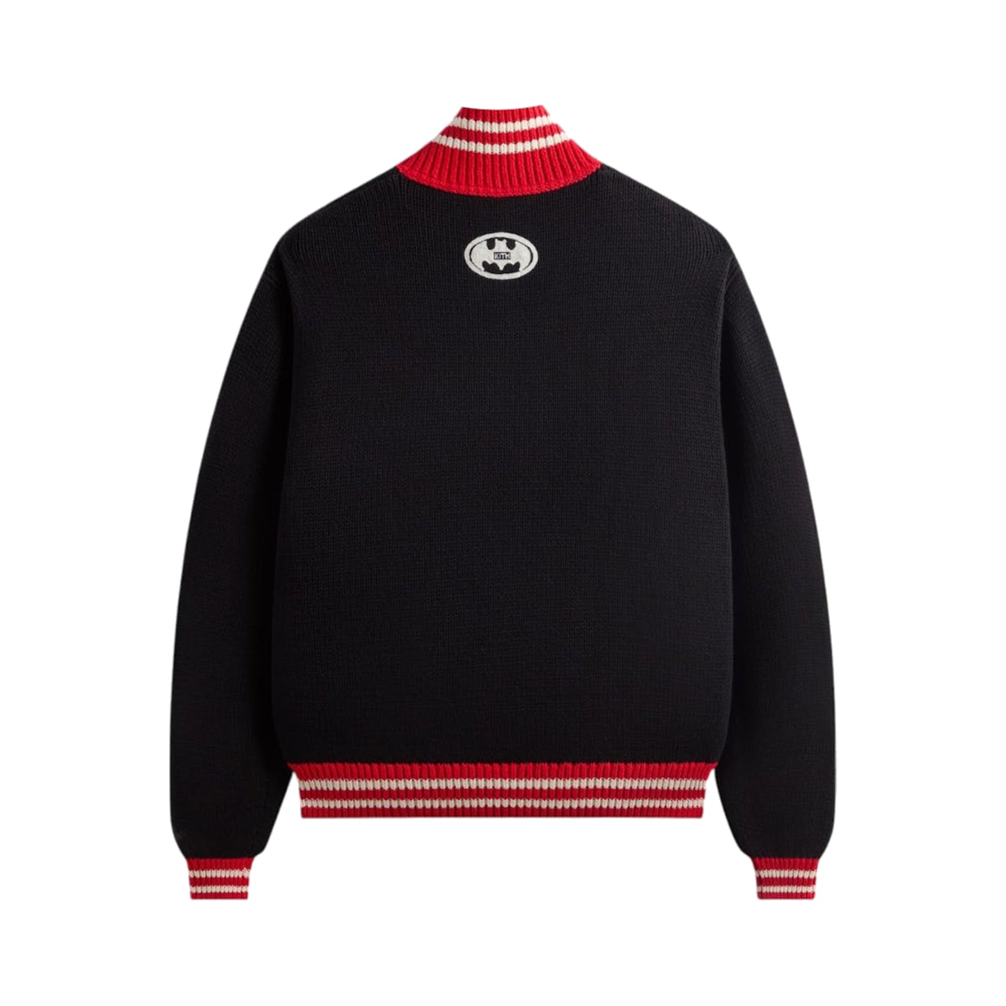 Kith x Batman Wyona Quarter Zip Sweater Black