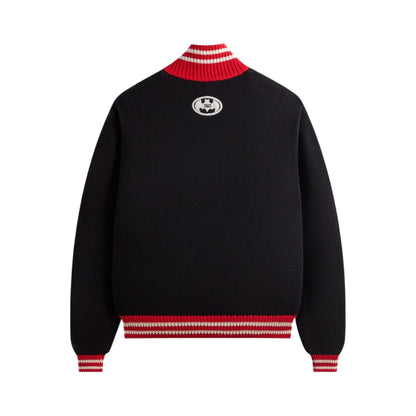 Kith x Batman Wyona Quarter Zip Sweater Black