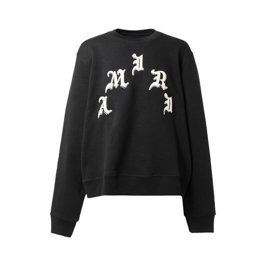 Amiri x Wes Lang x Logo Crewneck Sweater Black