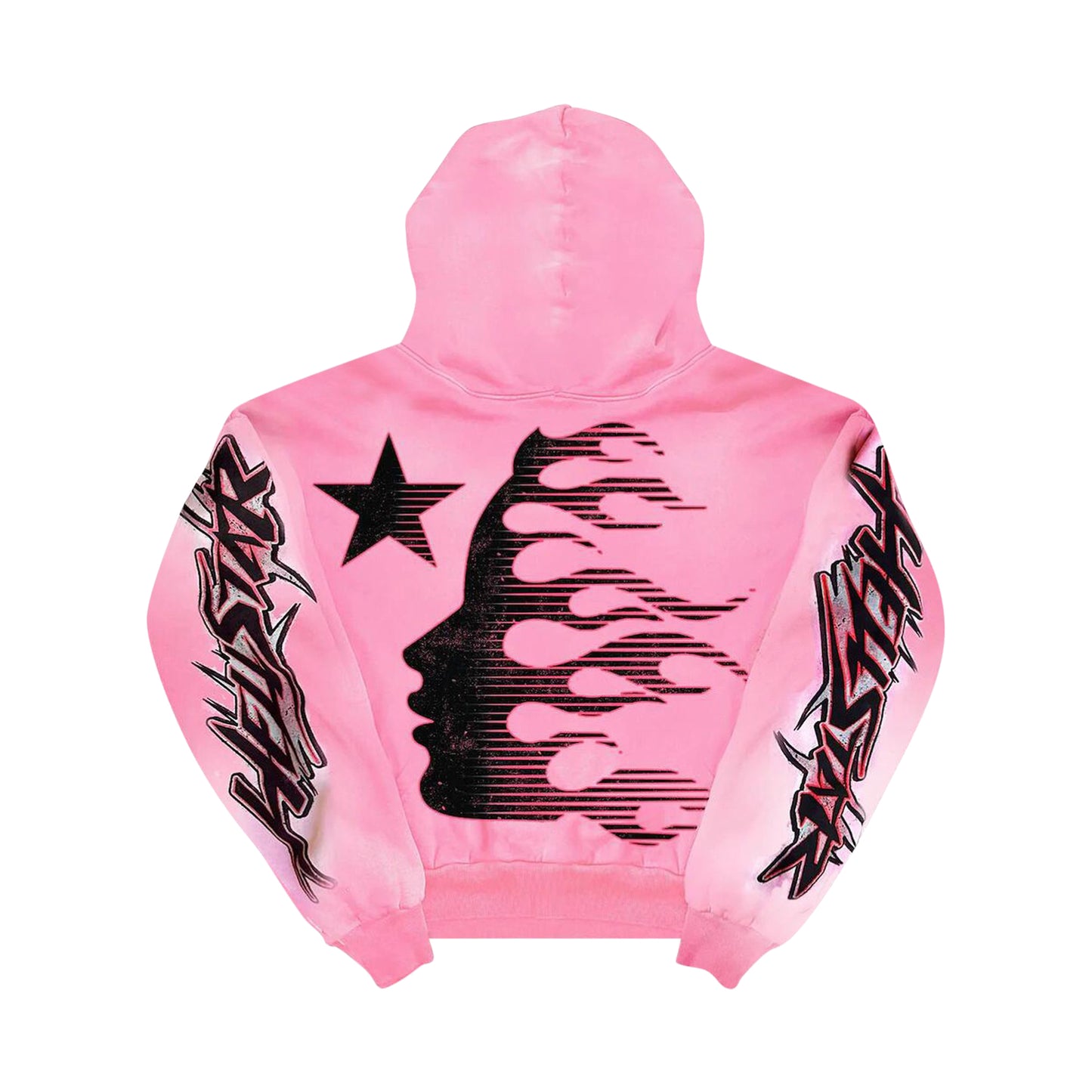Hellstar Brainwashed Without Brain Hoodie Pink