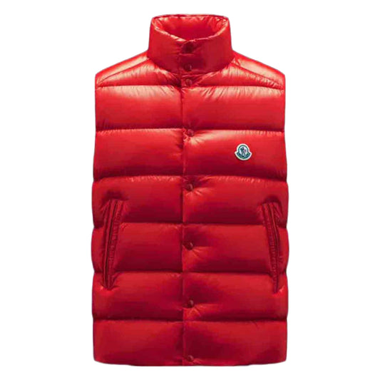 Moncler Tibb Down Vest Red