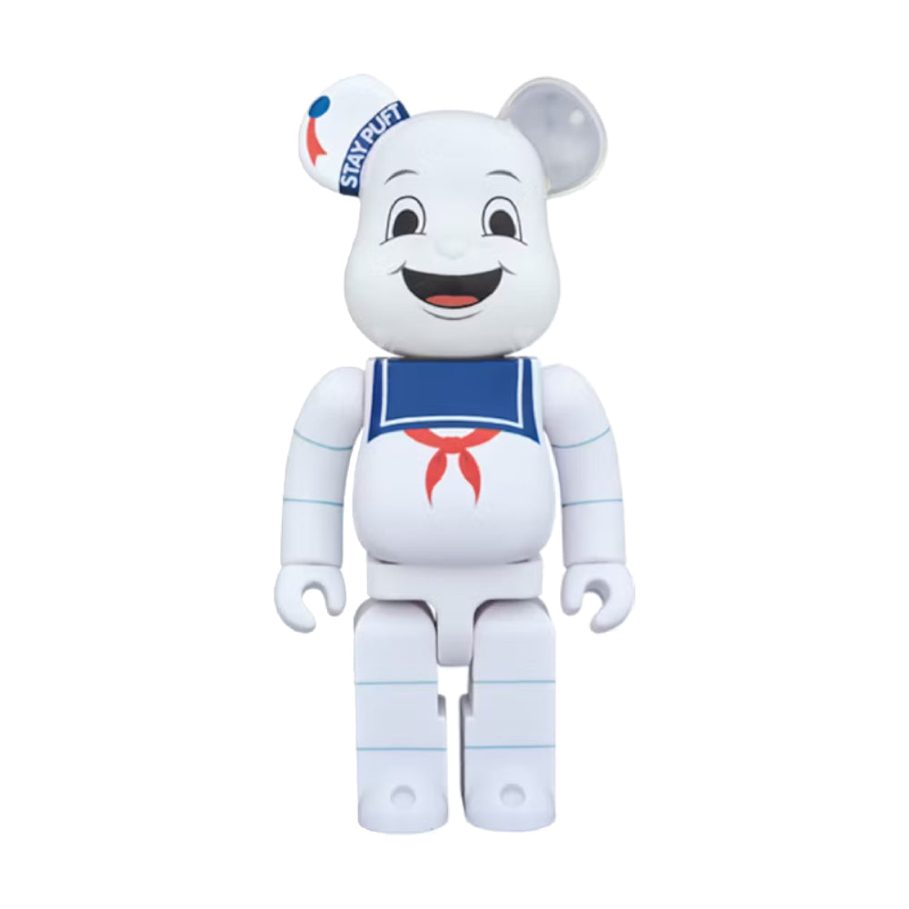 Bearbrick Stay Puft Marshmallow Man 400% White