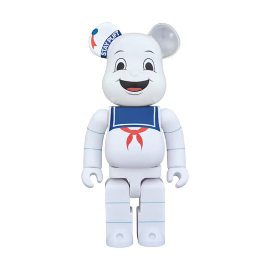 Bearbrick Stay Puft Marshmallow Man 400% White