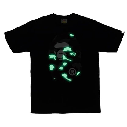 Bape City Camo Big Ape Head Tee Black/Black