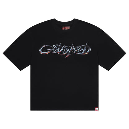 Godspeed New Age Logo T-Shirt (Black Wash)