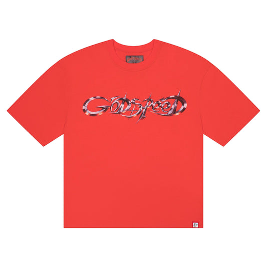 Godspeed New Age Logo T-Shirt (Red)