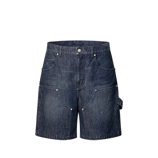 Louis Vuitton Denim Workwear Shorts Indigo