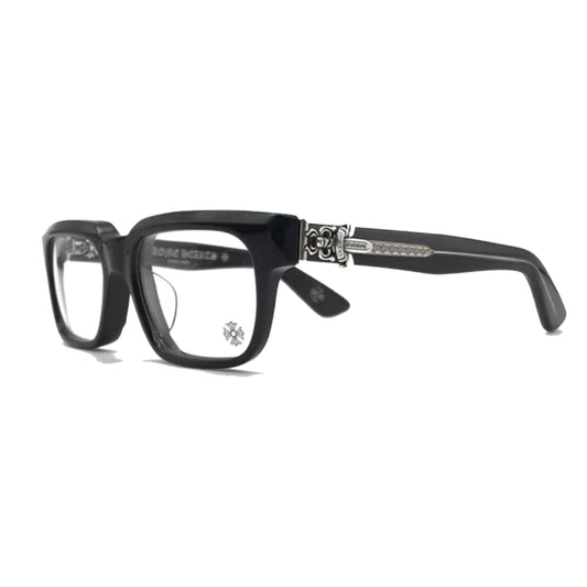 Chrome Hearts "Vagillionaire 2" Eyeglasses Black/Silver