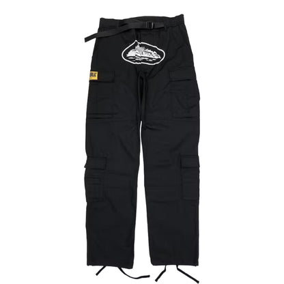 Corteiz 4Starz Special Edition Guerillaz Cargos Black/White